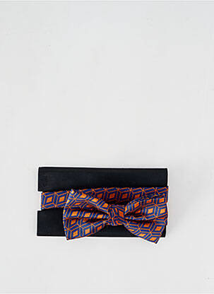 Noeud papillon imprimé fantaisie orange SCOTCH & SODA homme