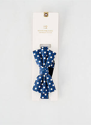 Noeud papillon imprimé pois bleu SCOTCH & SODA homme