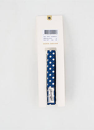 Noeud papillon imprimé pois bleu SCOTCH & SODA homme