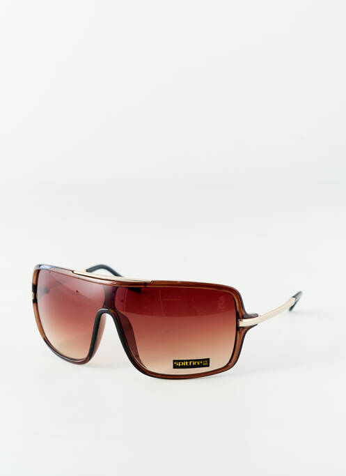 Lunettes de soleil marron SPITFIRE pour unisexe