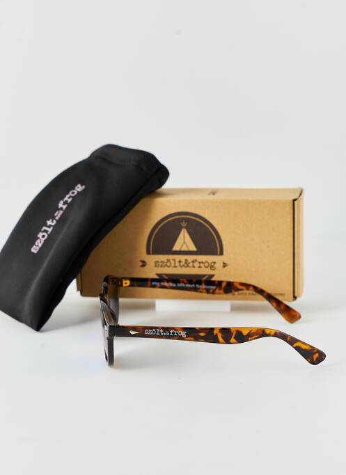 Lunettes de soleil marron SZÖLT&FROG femme