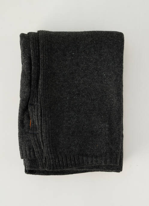 Echarpe gris fonce MARC BARELL pour unisexe