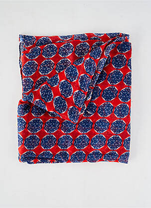 Foulard rouge MARC BARELL pour unisexe