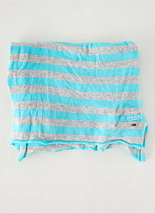 Echarpe stretch bleu TOMMY HILFIGER femme