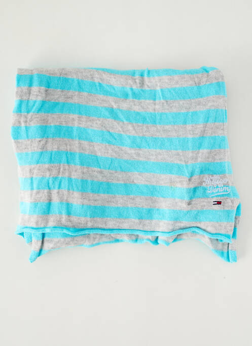 Echarpe bleu TOMMY HILFIGER pour femme