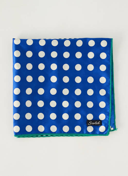 Foulard bleu SCOTCH pour femme