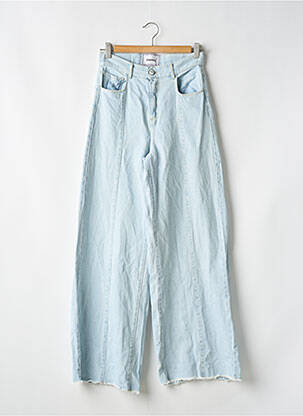 Jean coupe flare poches bleu IMPREVU femme