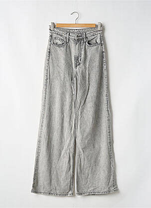 Jean coupe flare poches gris H&M femme