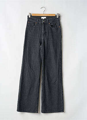 Jeans coupe droite poches noir H&M femme
