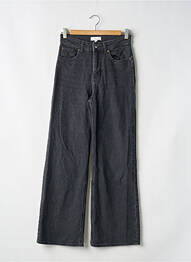 Jeans coupe droite poches noir H&M femme
