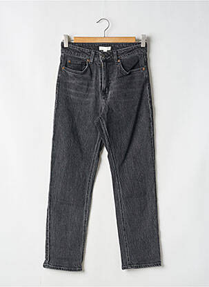 Jeans coupe slim poches gris H&M femme