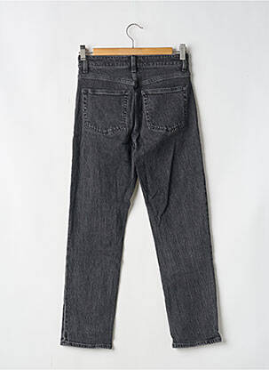 Jeans coupe slim poches gris H&M femme