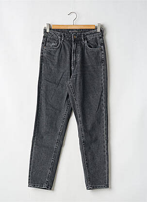 Jeans coupe droite poches gris ZARA femme
