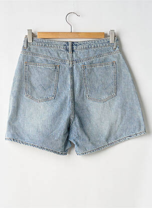 Short tissage denim bleu LE TEMPS DES CERISES femme