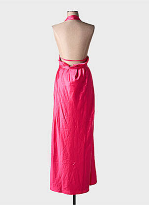 Robe longue sans manche sans manche rose PEPPERMAYO femme