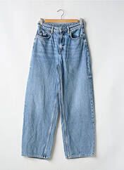 Jeans coupe large bleu SANS MARQUE pour femme seconde vue