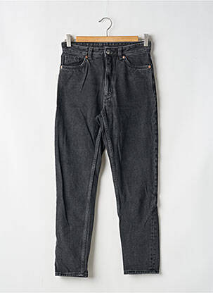 Jeans coupe slim noir MONKI pour femme