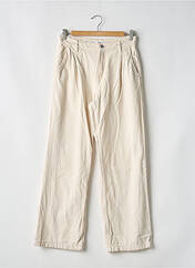 Pantalon droit beige MANGO pour femme seconde vue