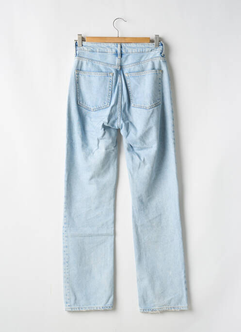 Jeans coupe droite bleu H&M pour femme