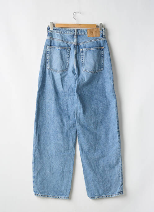 Jeans coupe large bleu SANS MARQUE pour femme