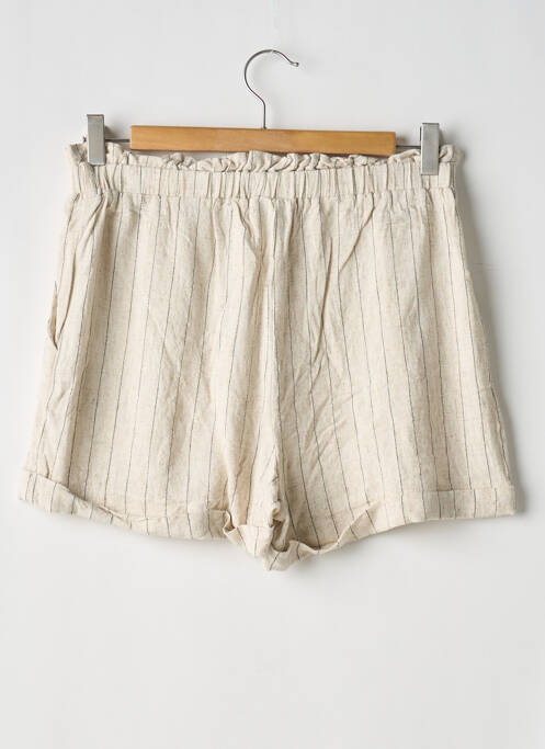 Short beige TEXTO pour femme