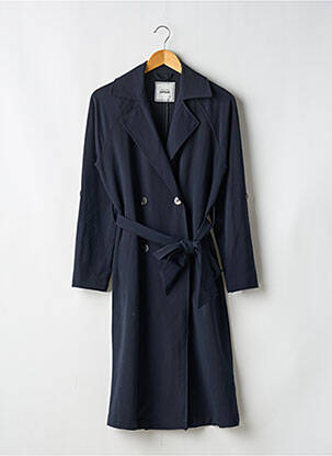 Trench tissage popeline sans capuche noir PIMKIE femme