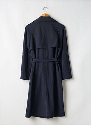 Trench tissage popeline sans capuche noir PIMKIE femme