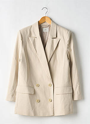Blazer fausses poches beige PIMKIE femme