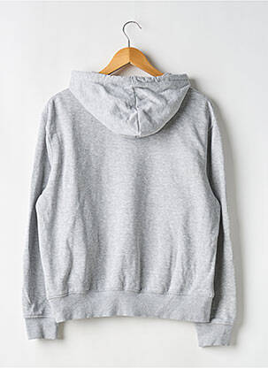 Sweat-shirt à capuche manches longues manches longues gris H&M femme