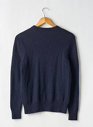 Pull coupe cintrée manches longues bleu SANDRO femme