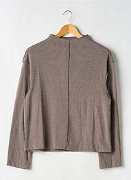 Pull stretch manches longues marron H&M femme