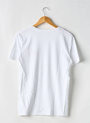 T-shirt sérigraphie floquée manches courtes blanc STANLEY & STELLA femme