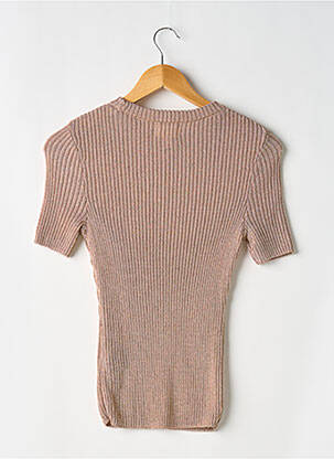 Top stretch manches courtes or H&M femme
