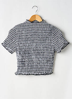Top stretch manches courtes noir PEPPERMAYO femme