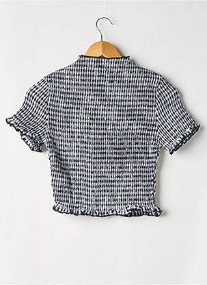 Top stretch manches courtes noir PEPPERMAYO femme