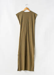 Robe longue vert GARANCE pour femme seconde vue