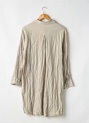 Robe mi-longue beige H&M pour femme seconde vue