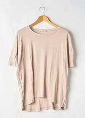 T-shirt beige MANGO pour femme seconde vue