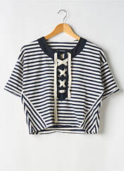 T-shirt bleu KOOKAI pour femme seconde vue