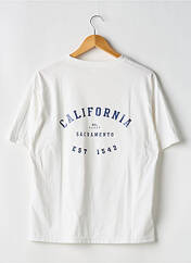 T-shirt blanc QUIA PA pour homme seconde vue