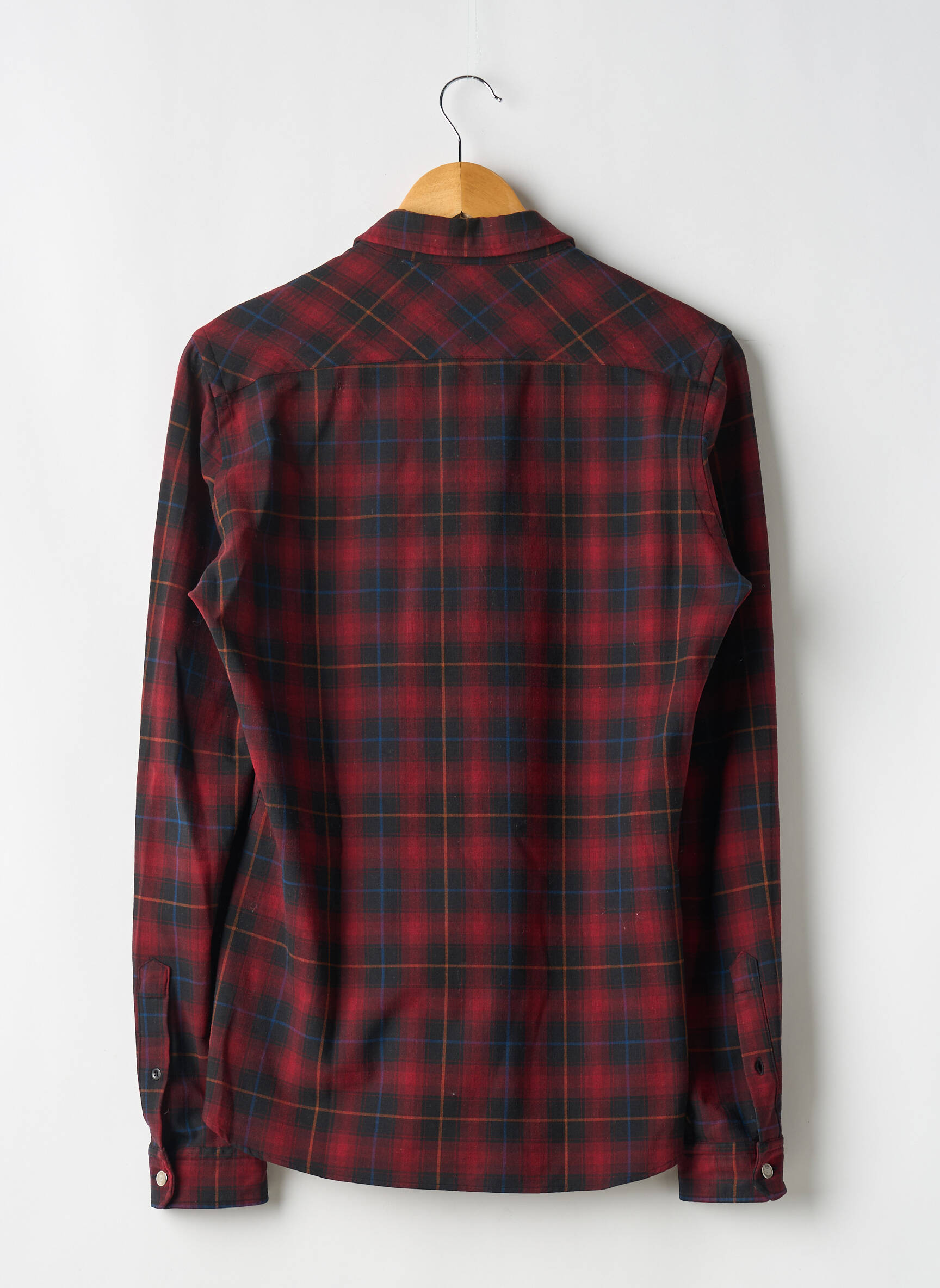 Chemisier coupe droite manches longues rouge THE KOOPLES femme