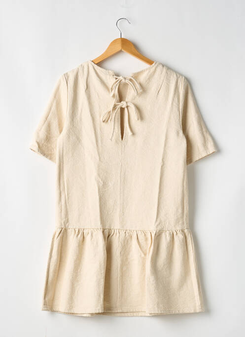 Robe courte beige H&M pour femme