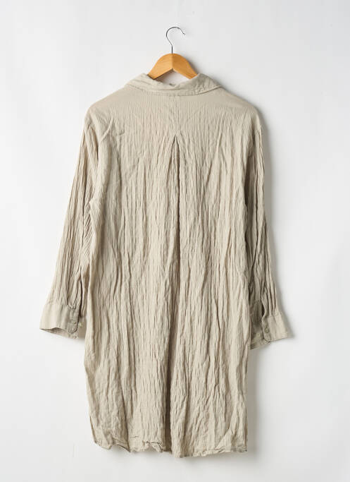 Robe mi-longue beige H&M pour femme