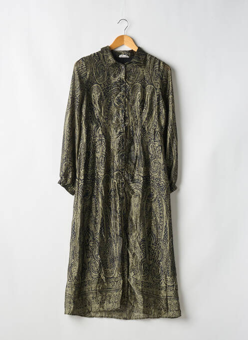 Robe mi-longue vert MAISON 123 pour femme