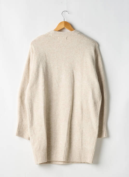 Robe pull beige PULL & BEAR pour femme