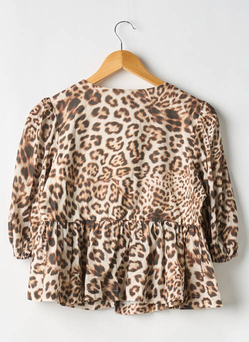 Top marron PEPPERMAYO pour femme