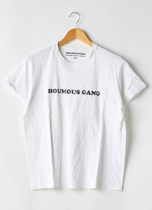 T-shirt blanc HOUMOUS pour femme