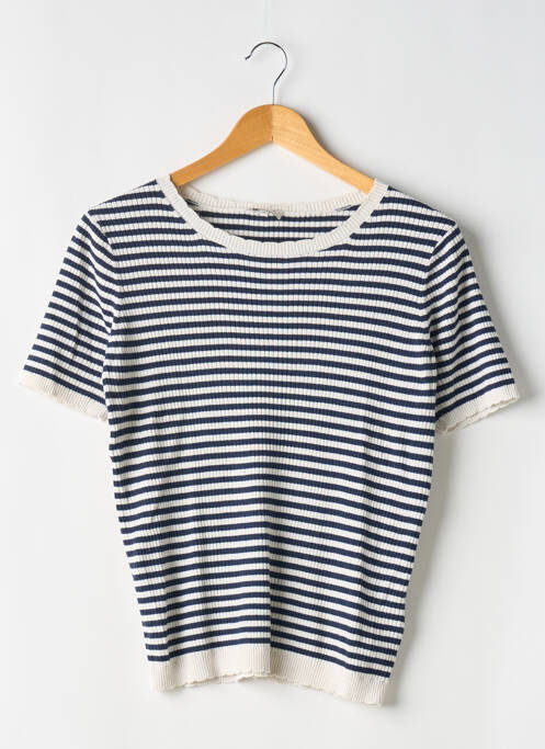 T-shirt bleu CYRILLUS pour femme