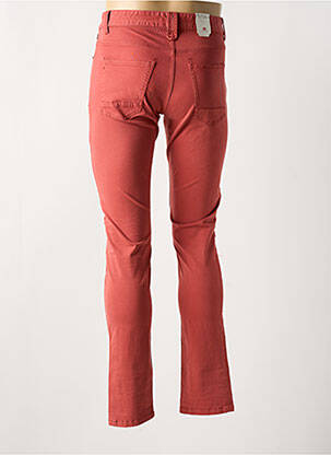 Pantalon slim fermeture zippée sous rabat boutonné rose PETROL INDUSTRIES homme