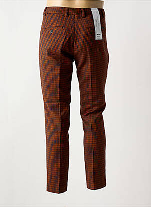 Pantalon slim fermeture zippée sous rabat boutonné orange SCOTCH & SODA homme